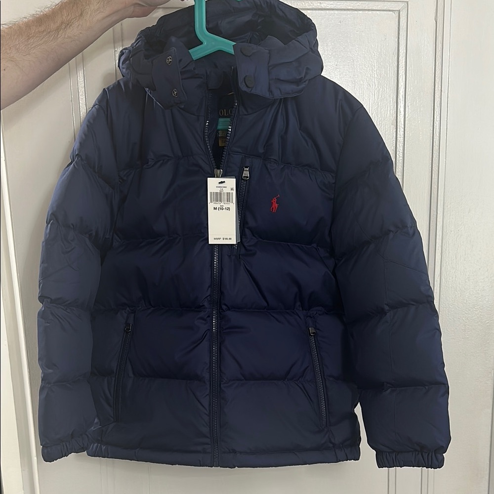 Polo by Ralph Lauren Kids Navy Puffer Jacket